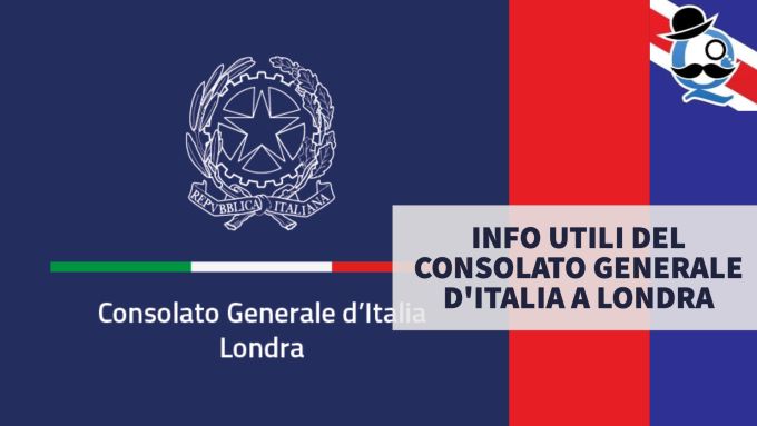 Info utili del Consolato Generale d'Italia a Londra