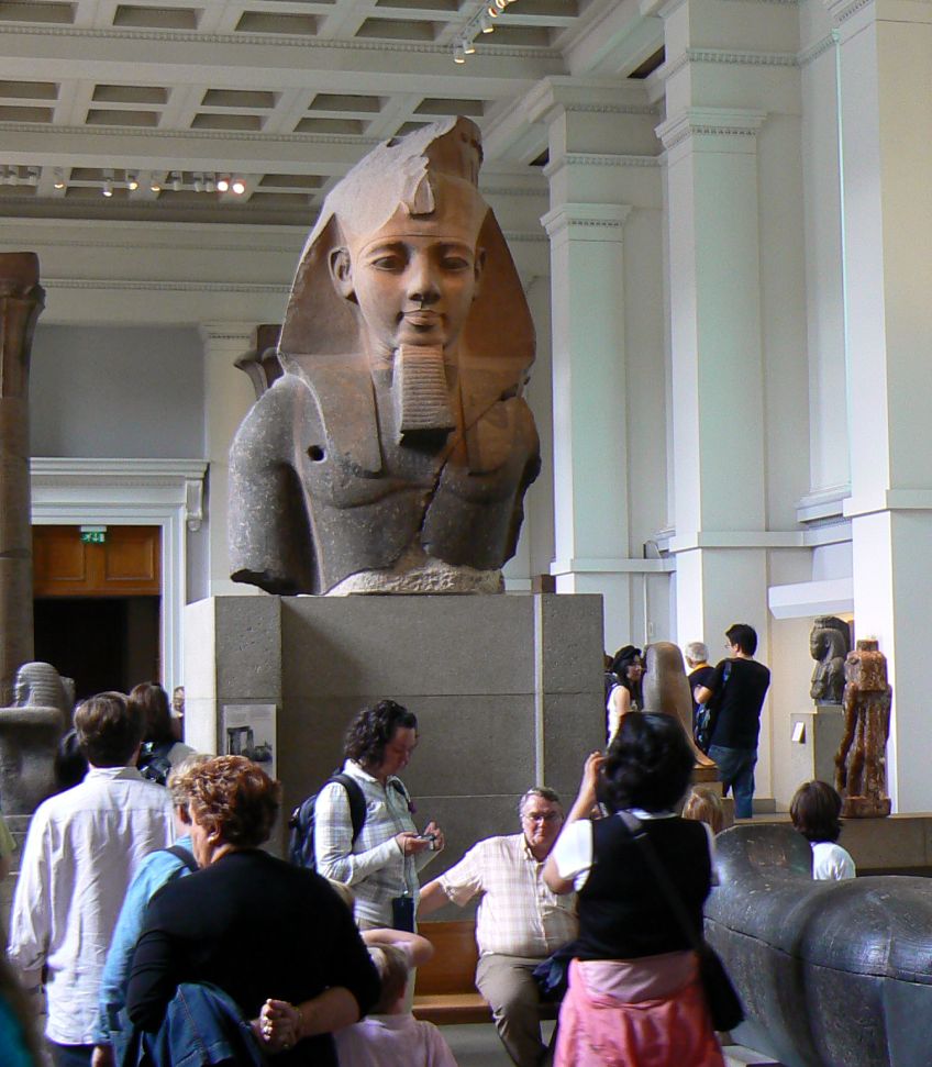 Il Busto di Ramses il Grande al British Museum si trova nella Sala 4