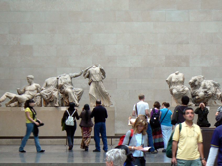 Le sculture del Partenone, uno dei monumenti più importanti esposti al British Museum