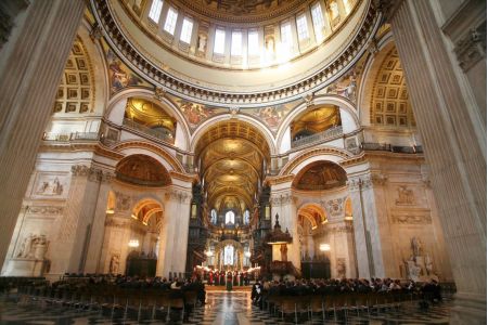 St Paul Cathedral, interni