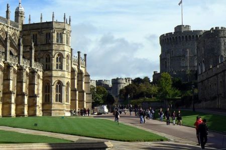 L'esterno del Castello di Windsor