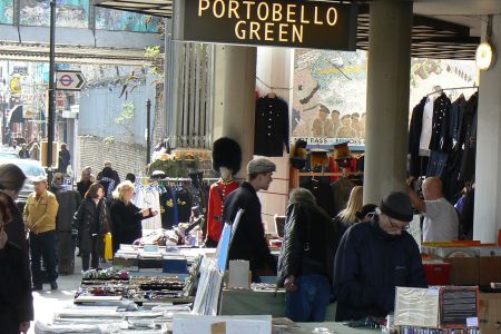 Portobello Green al mercato di Portobello