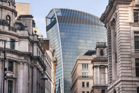 Il 20 Fenchurch Street è uno dei grattacieli della City of London più recenti