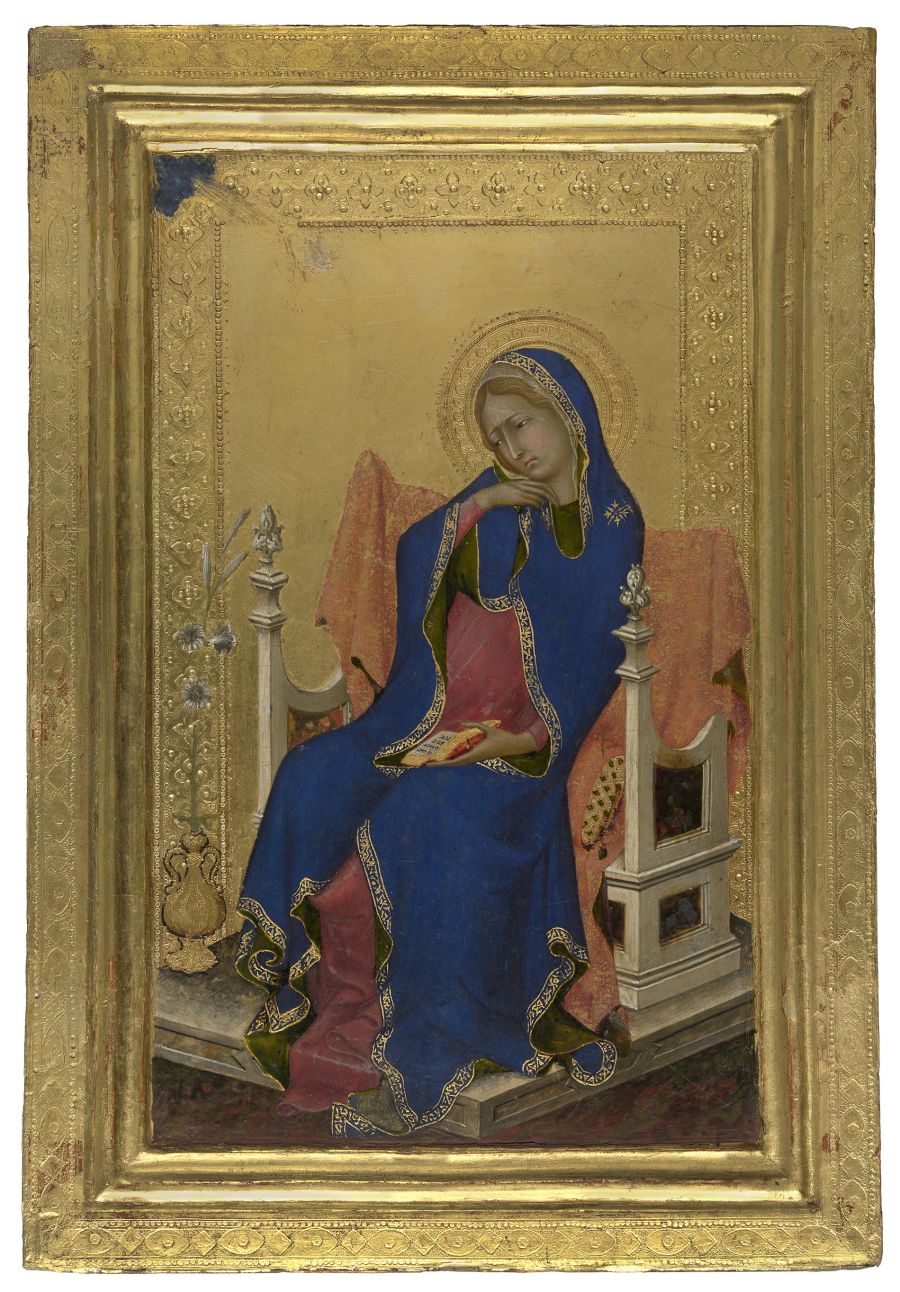 Simone Martini: The Annunciate Virgin