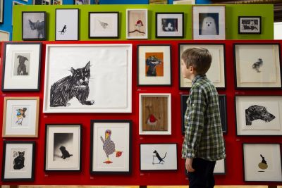 Installation view of the Summer Exhibition 2024 at the Royal Academy of Arts in London, 18 June - 18 August 2024. Photo: © Royal Academy of Arts, London / David Parry.