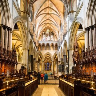 Salisbury, interno della cattedrale