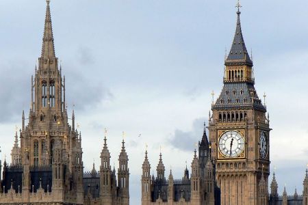 Il Palazzo di Westminster con il Big Ben