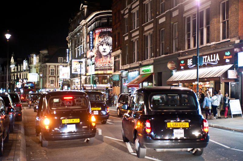 Shaftesbury Avenue, Soho