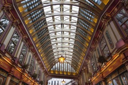 L'edificio che ospita Leadenhall Market è ispirato alla Galleria di Milano