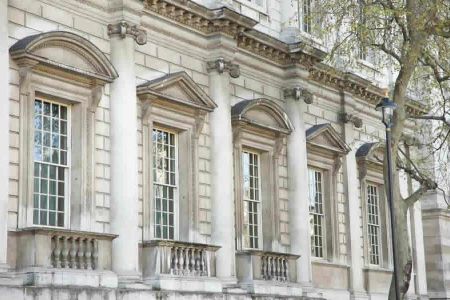 La Banqueting House è l'unico edificio superstite del grandioso Palazzo di Whitehall