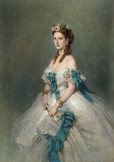 Franz Xaver Winterhalter,
Alexandra, Princess of Wales, 1864