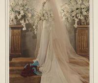 Madame Yevonde, Princess Alice, Duchess of
Gloucester on her wedding day, 1935.
Credit: National Portrait Gallery.