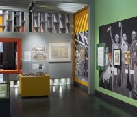 Installation shot of Tropical Modernism - Architecture and Independence at the V&A South Kensington © Victoria and Albert Museum, London