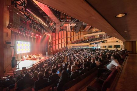 Rizwan-Muazzam Qawwali in the Barbican Hall, CREDIT Max Colson