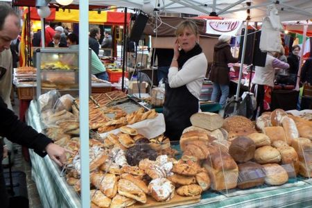 Al mercato di Greenwich tantissime specialità gastronomiche