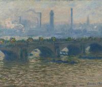 4. Claude Monet (1840-1926), Waterloo
Bridge, Overcast, 1903, oil on canvas,
Ordrupgaard, Denmark. Photo: Anders
Sune Berg