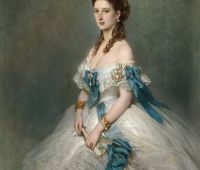 Franz Xaver Winterhalter,
Alexandra, Princess of Wales, 1864