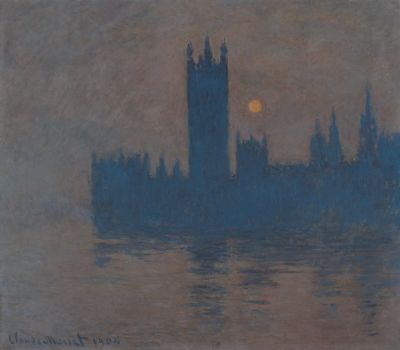 . Claude Monet (1840-1926),
Houses of Parliament, 1904,
Kunstmuseen Krefeld –
Volker Döhne – ARTOTHEK