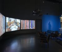 Installation shot of Tropical Modernism - Architecture and Independence at the V&A South Kensington © Victoria and Albert Museum, London