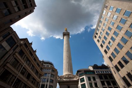 The Monument, il Monumento al Grande Incendio di Londra