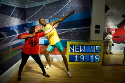 Usain Bolt tra i personaggi di cera che puoi incontrare al Madame Tussauds London