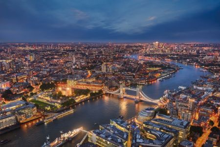 L'incredibile panorama di Londra che si ammira dallo Shard