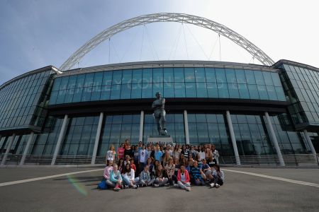 Il grande arco del Wembley Stadium