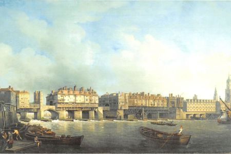 Old London Bridge, 1757 Samuel Scott