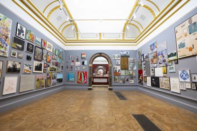 Installation view of the Summer Exhibition 2024 at the Royal Academy of Arts in London, 18 June - 18 August 2024. Photo: © Royal Academy of Arts, London / David Parry.