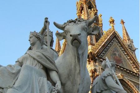 Albert Memorial a Kensington Gardens