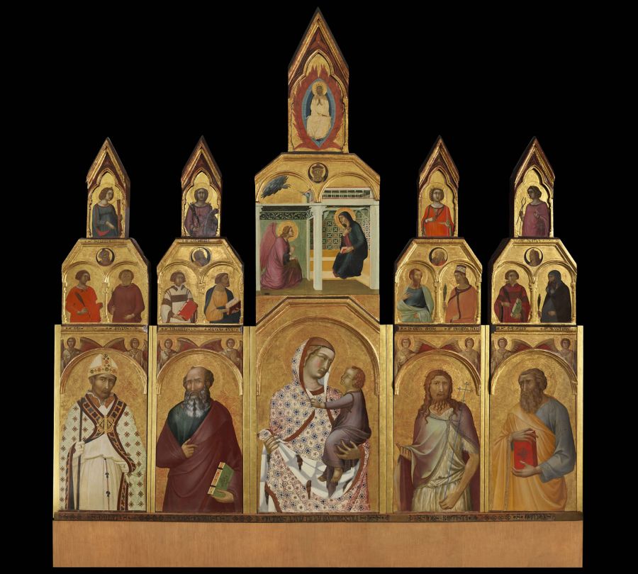 Pietro Lorenzetti, Pieve Polyptych, about 1320 - Chiesa di Santa Maria della Pieve, Arezzo © Gentile concessione dell’Ufficio Beni Culturali della Diocesi di Arezzo-Cortona-Sansepolcro /  L.A.D. Photographic di Angelo Latronico