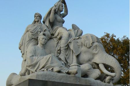 Albert Memorial a Kensington Gardens