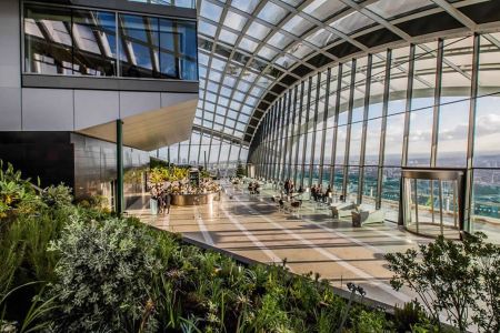 Sky Garden a Londra è aperto al pubblico