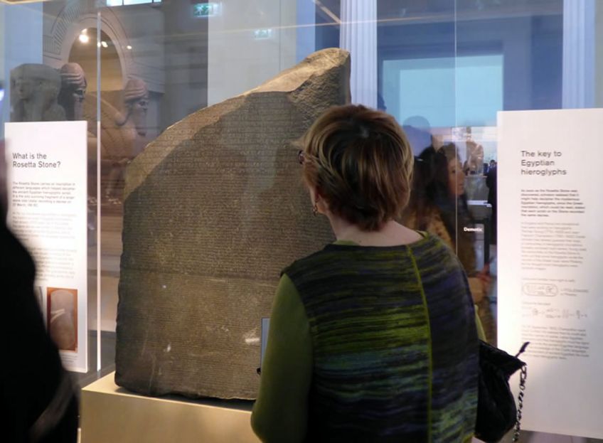 Stele di Rosetta al British Museum