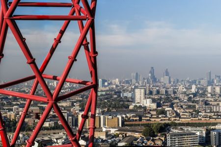 ArcelorMittal-Orbit: il bellissimo panorama su Londra