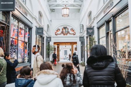 Gli interni di Covent Garden