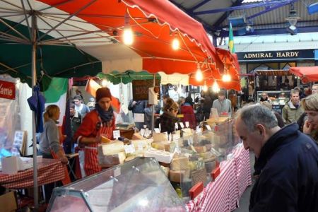 Il momento migliore per andare al mercato di Greenwich è il weekend