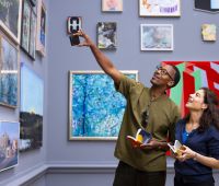 Installation view of the Summer Exhibition 2024 at the Royal Academy of Arts in London, 18 June - 18 August 2024. Photo: © Royal Academy of Arts, London / David Parry.