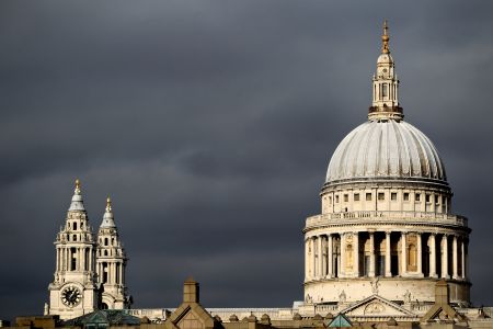 Il profilo della Cattedrale di San Paolo a Londra